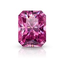 Loose Moissanite Pink Clean Radiant Cut 6.00 x 4.00 MM