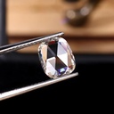 Loose Moissanite White Clean Rose Cut Cushion 11.00 x 10.00 MM
