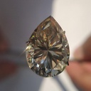 Loose Moissanite Yellow Clean Pear Cut 5.00 x 3.00 MM