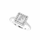 Princess Diamond Engagement Ring for Women
