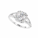 Round Diamond Women Ring
