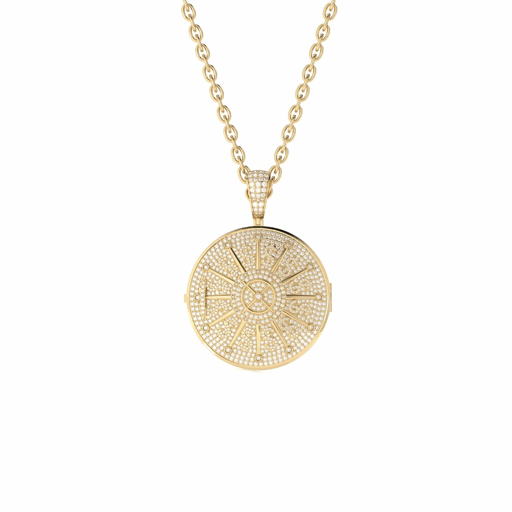 Hip Hop  Diamond Pendant 