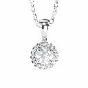 Round Diamond Pendant