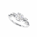 Round Diamond Engagement Ring for Women