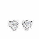 Round Diamond Stud Earring