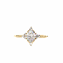 Oval Diamond Engagement Ring for Women