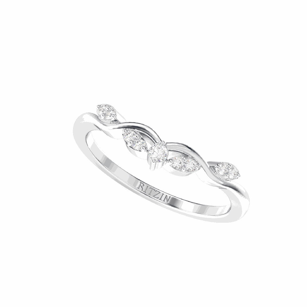Round Diamond Fancy  Engagement Ring for Women