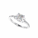 Princess Diamond Engagement ring for Women