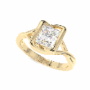 Princess Diamond Engagement Ring for Women