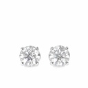  Round Cut Stone Stud Earring For Women