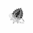 Pear Diamond Engagement Ring for Women