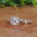 Cushion Diamond Engagement Ring for Women