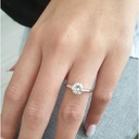  Round Diamond  Engagement Ring For Women