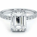 Emerald Engagement Ring for Women