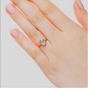 Oval Diamond  Engagement Ring For Women