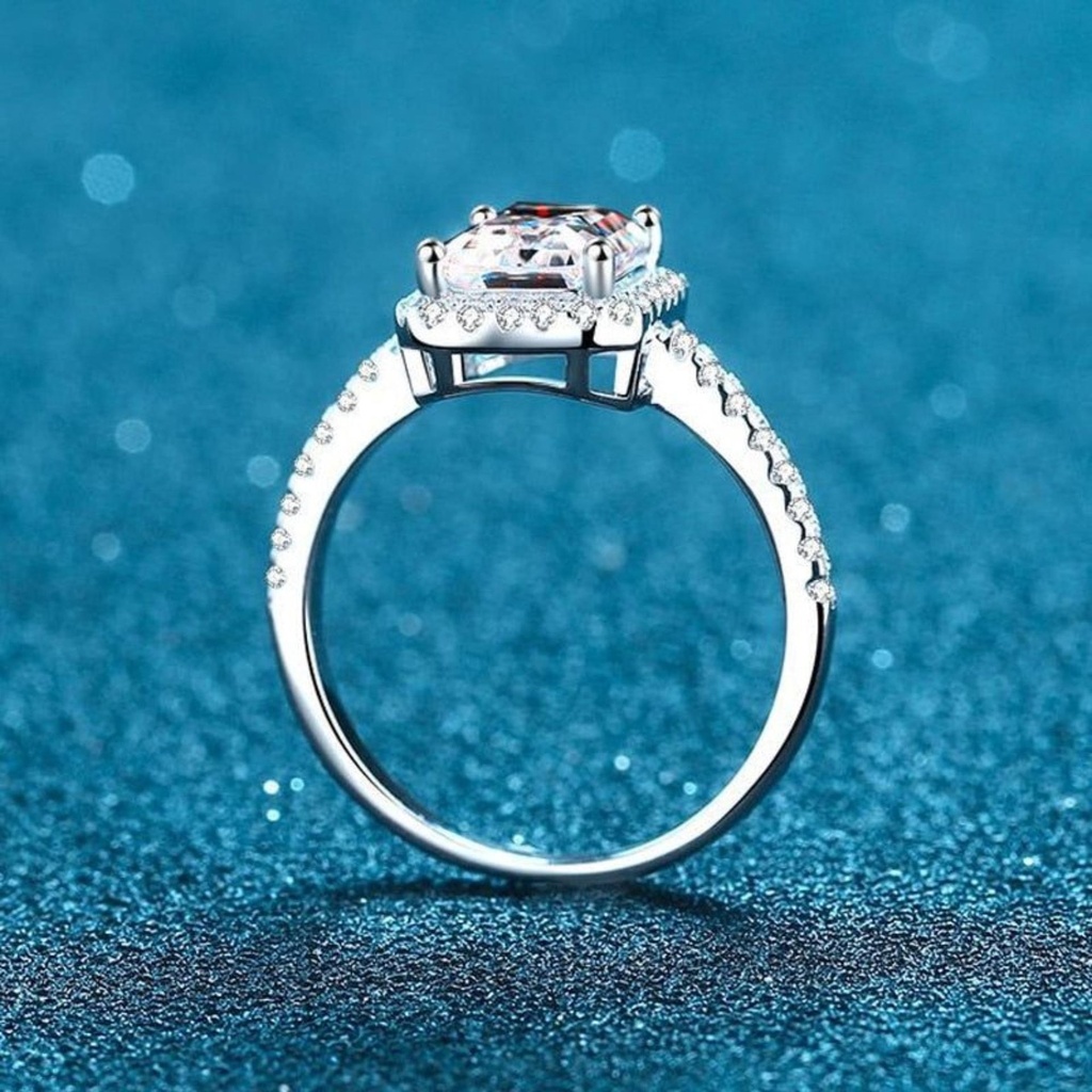 Emerald Cut Engagement Ring For Her