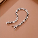 Luxury Bracelets 18K Gold Plated Silver