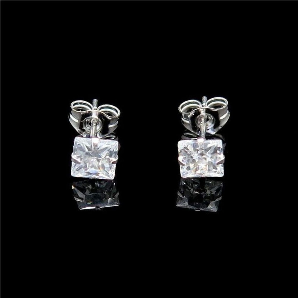 Princess Diamond Earrings For Women