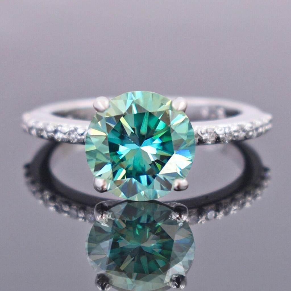  Round Diamond Engagement Ring for Women Ring