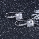 Cushion Cut Drop Earrings for Her