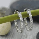 Round Diamond Earrings For Women