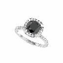 Cushion Diamond Engagement Ring for Women