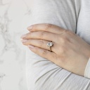  Solitaire Moissanite Engagement Ring For Women