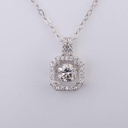 Round Diamond Pendant