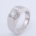  Round Moissanite Diamond Women Ring