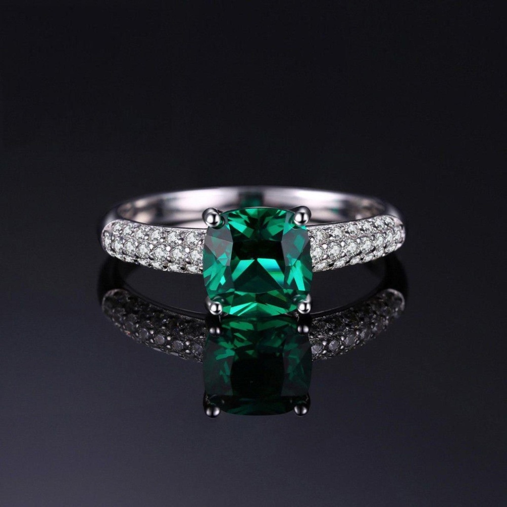  Cushion Engagement Ring for Women