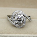 Round Diamond Engagement Ring for Women