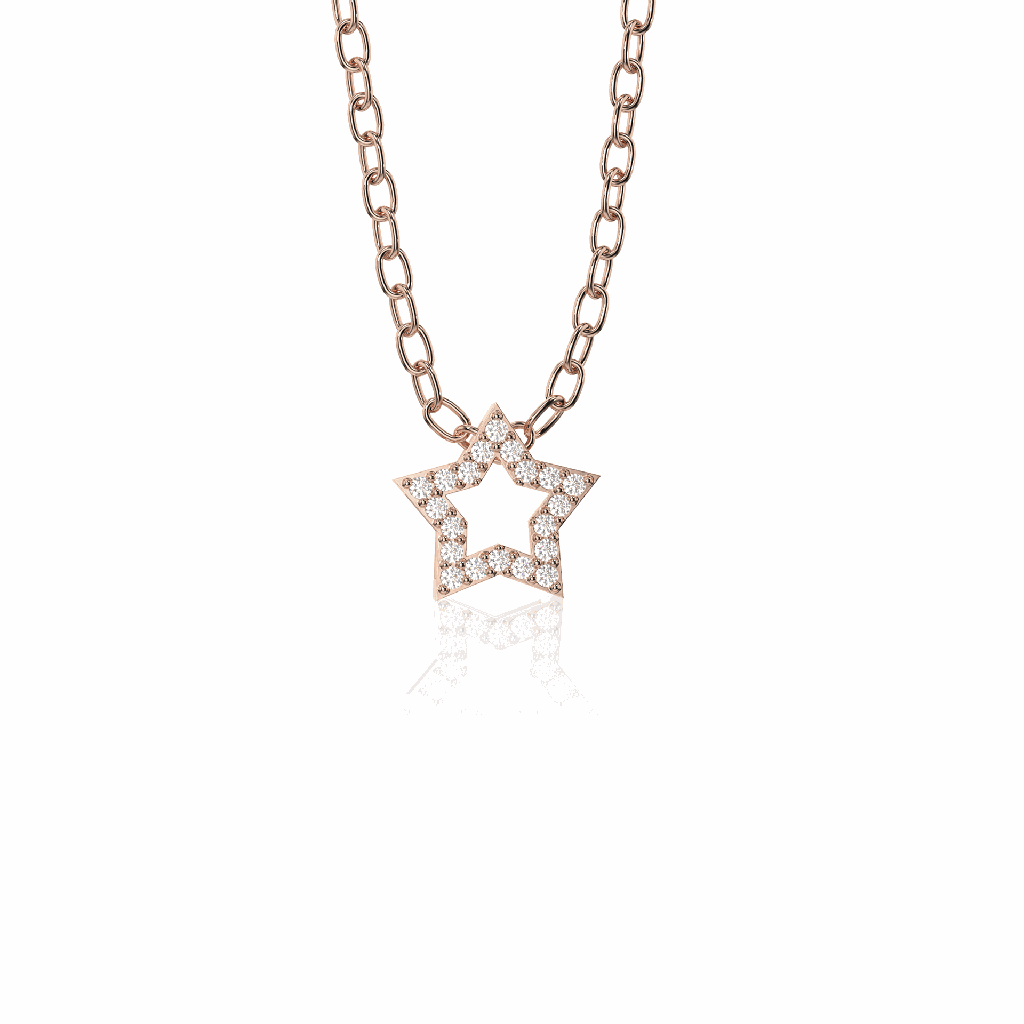 Round Diamond Fancy Pendant For Women