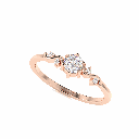 Round Diamond Engagement Ring for Women