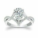 Pear Diamond Engagement Ring for Women Ring  