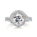 Round Diamonds Bridal Set For Her