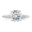Round Diamond Engagement Ring for Women