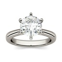 Round Diamond Engagement Ring for Women