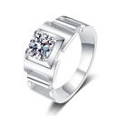 Men Ring Ring 18K White Gold 