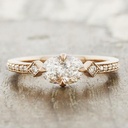 Oval Diamond Engagement Ring For Women Ring