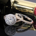 Round Diamond Bridal Ring for Women