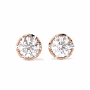 Round Diamond Fancy Earrings for Women