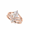 Pear Diamond Bridal Ring for Women