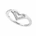 Round Diamond Fancy Engagement Ring for Women