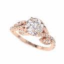 Round Diamond Engagement Ring for Women