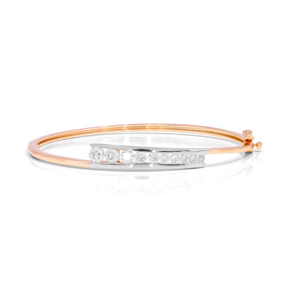  Round Diamond Luxurious Bangle 
