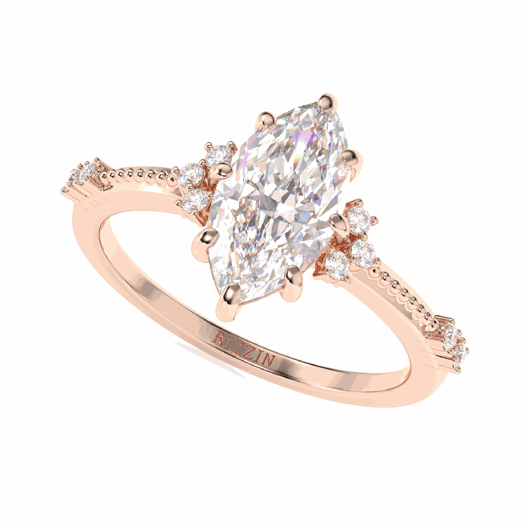 Marquise Diamond Fancy Engagement Ring for Women
