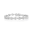  Round Diamond Unique Shape Designer Bracelet 