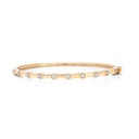  Round Diamond Delicate Kada Bangle 