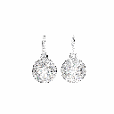  Drop/Dangle Earrings Round Cut