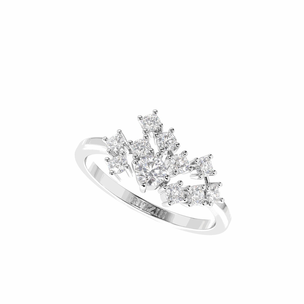 Round Diamond Engagement Ring for Women
